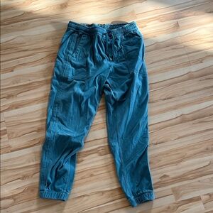 Athleta Farallon Teal Jogger Pants